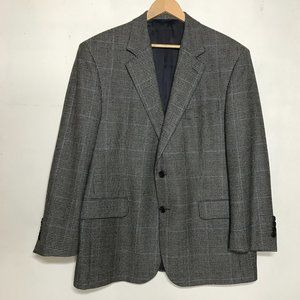 Brooks Brothers Loro Piana Italy Wool 1818 Madison Houndstooth Plaid Jacket